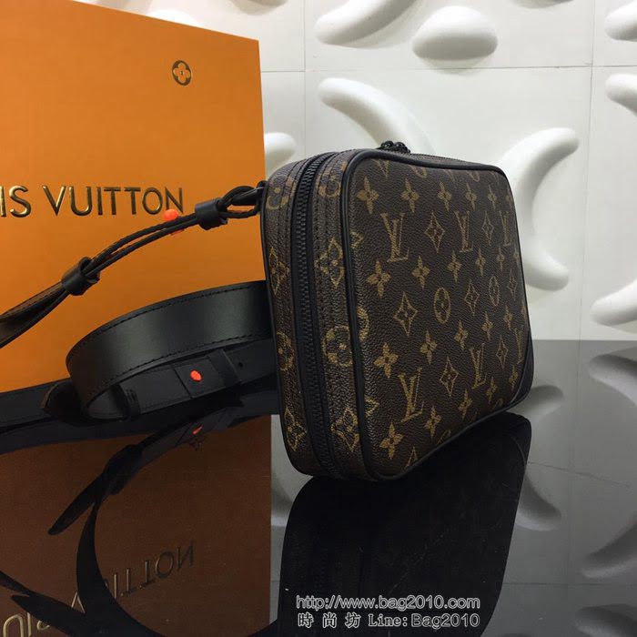 路易威登LV 頂級原單 M44468 GERONIMOS 胸包/肩包/腰包 男女適用 掛在腰間或斜背  YDH2372